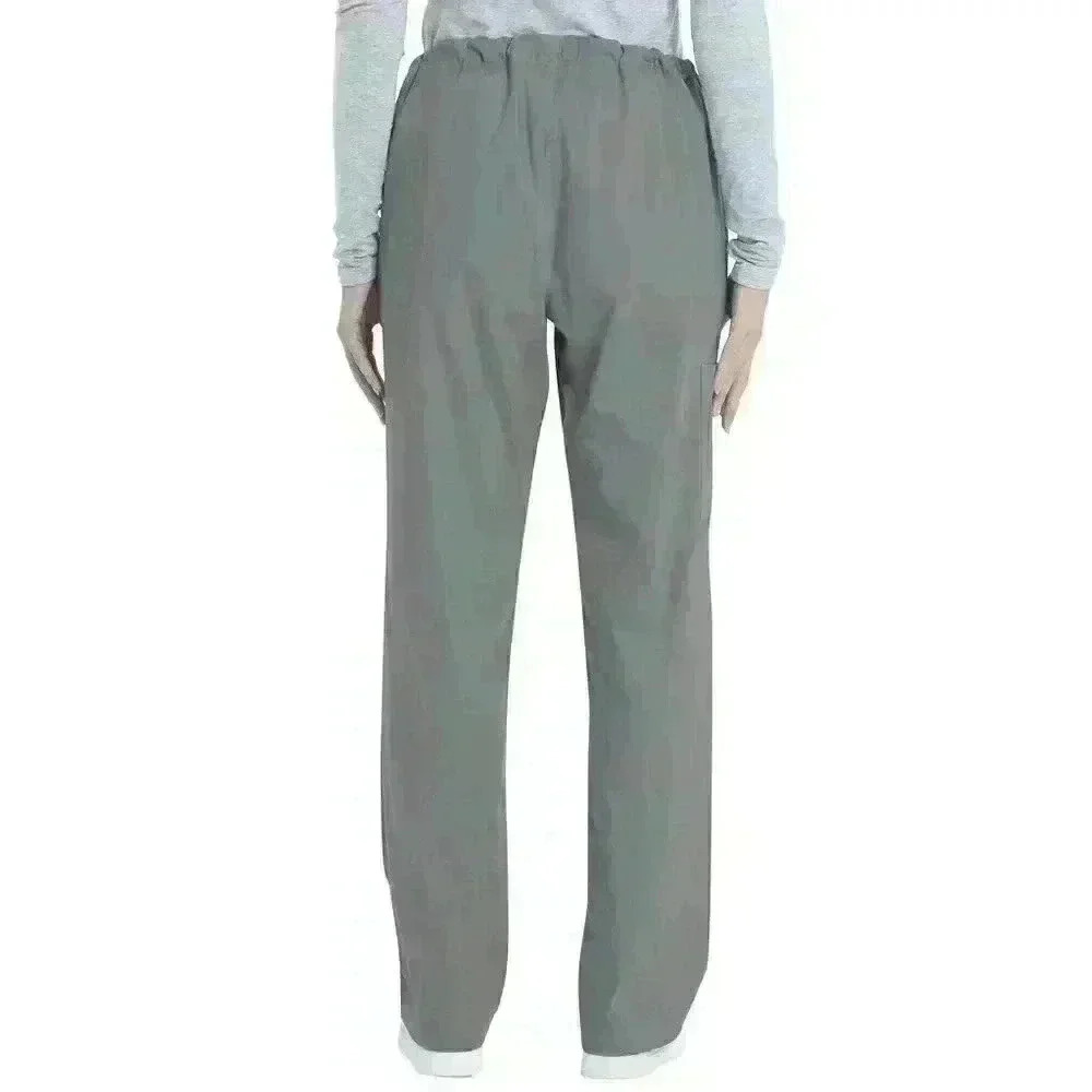 Unisex Scrubstar Core Essentials Scrub Pants Size 3XL Drawstring Tie Condor Grey - Picture 4 of 11